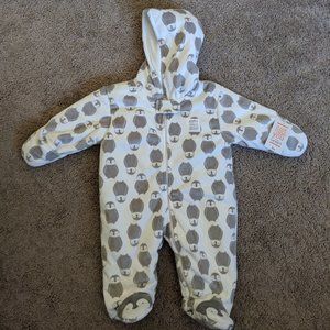Infant Snowsuit with mittens - NWT